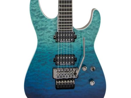 Jackson Pro Series Soloist SL2Q MAH Caribbean Blue Fade Sale