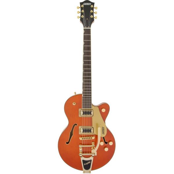 Gretsch G5655TG Electromatic Center Block Jr. Single-Cut with Bigsby Orange Stain For Discount