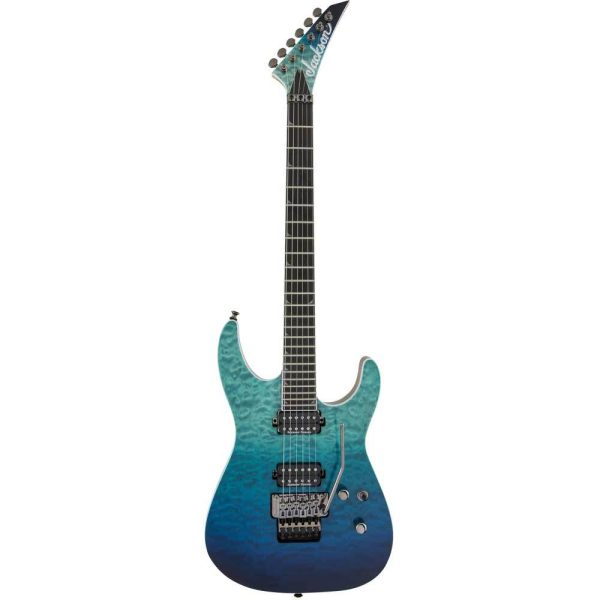 Jackson Pro Series Soloist SL2Q MAH Caribbean Blue Fade Sale