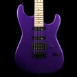 Charvel USA Select San Dimas Style 1 HSS HT Satin Plum Maple Fretboard Supply