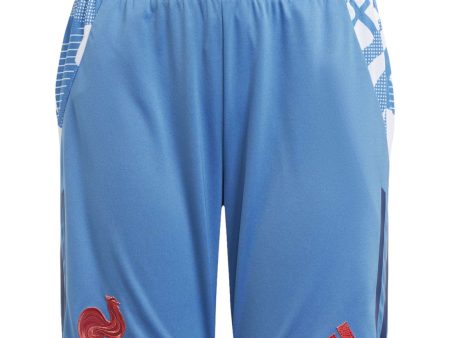 adidas France 2024 25 Kids Rugby Gym Training Short Online Sale