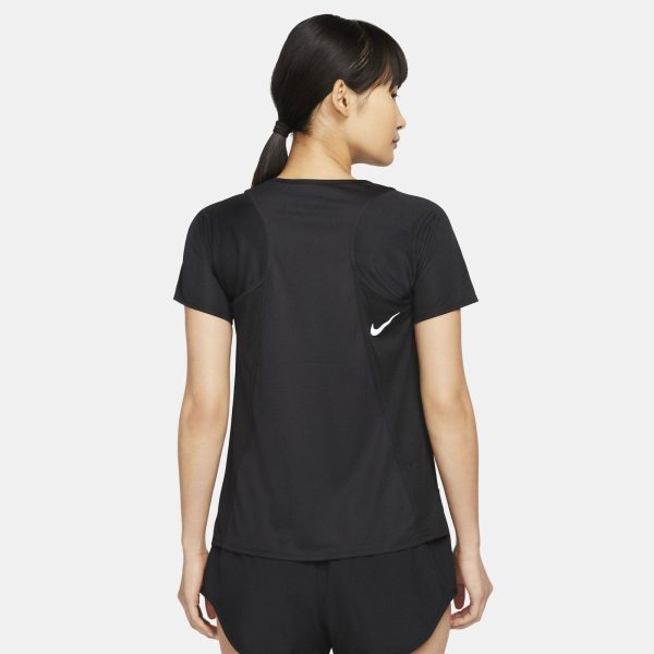 Nike Womens Dri-FIT Race T-Shirt Black Discount