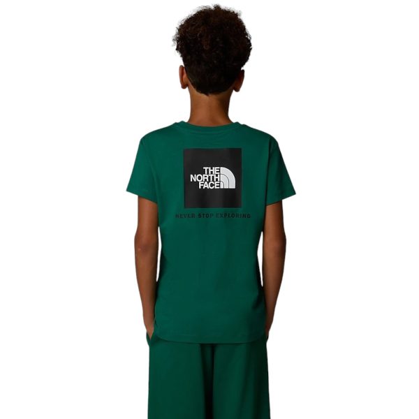 The North Face Redbox Boys Short Sleeved T-Shirt Cheap