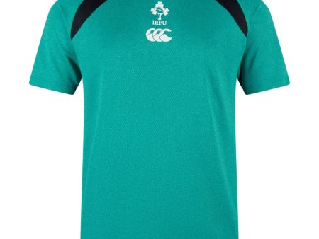 Canterbury IRFU Rugby Ireland 2024 25 Elite Short Sleeve Mens Training T-Shirt For Discount