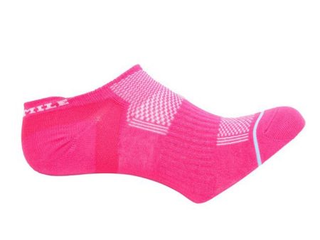 1000 Mile Womens Trainer Liner Sock Pink For Discount