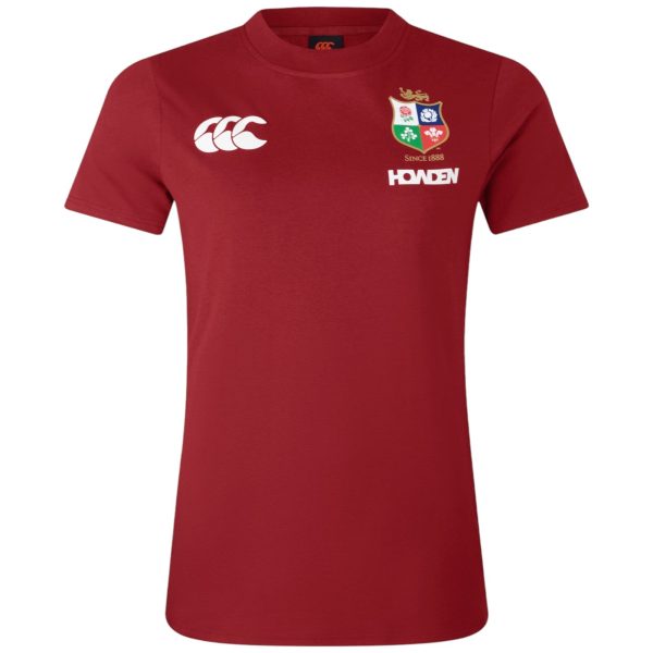 Canterbury BIL Cotton JSY Womens Tee Red Online Sale