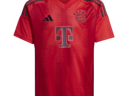 adidas FC Bayern 2024 2025 Kids Home Jersey Supply