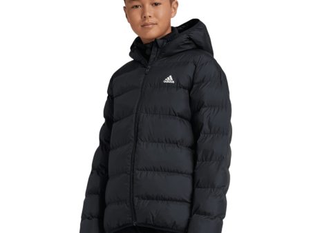 adidas Synthetic Down Kids Full-Zip Hooded Jacket Online now