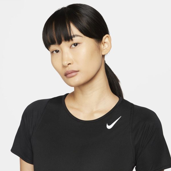 Nike Womens Dri-FIT Race T-Shirt Black Discount