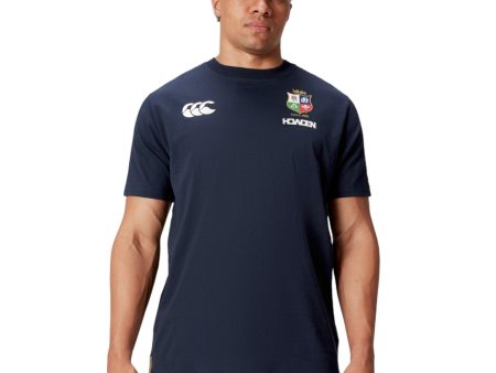 Canterbury British & Irish Lions Rugby 2024 25 Mens Short Sleeved Jersey T-Shirt Discount