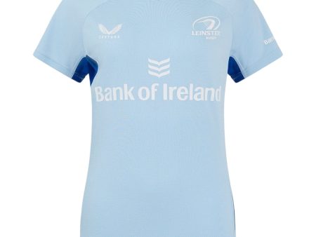 Castore Leinster 2024 25 Pro Play Womens Short Sleeve Training Tee Discount