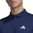 adidas Train Essentials Mens Short Sleeved Base Polo Shirt Online