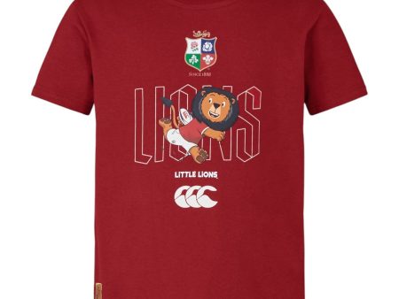 Canterbury BIL Little Lions Tee Inf Red Supply