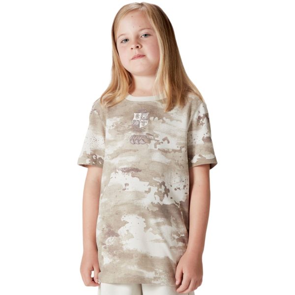 Canterbury BIL Camo Kids Tee White Online now