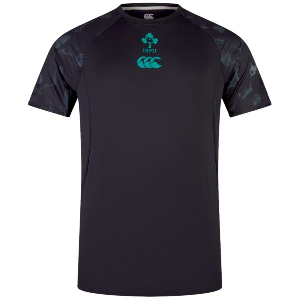 Canterbury IRFU Rugby Ireland 2024 25 Short Sleeve Superlight Training T-Shirt For Cheap