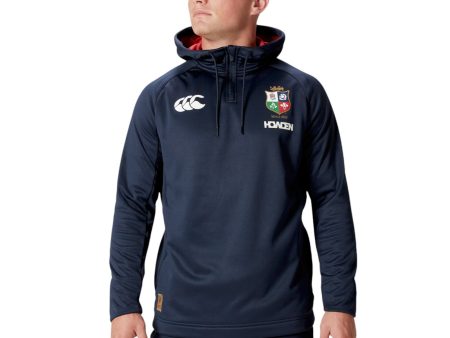 Canterbury British & Irish Lions Rugby 2024 25 Mens Half-Zip Hoodie For Sale