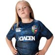 Canterbury British & Irish Lions Rugby 2024 25 Superlight Kids Short Sleeved Training T-shirt For Cheap