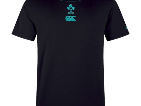 Canterbury IRFU Rugby Ireland 2024 25 Team Cotton T-Shirt For Cheap