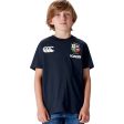 Canterbury British & Irish Lions Rugby 2024 25 Kids Short Sleeved Jersey T-Shirt For Sale