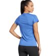 adidas Train Essentials Womens Short Sleeved V-Neck Workout T-Shirt Discount