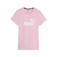 Puma Essentials Logo Womens Short Sleeved T-Shirt For Discount