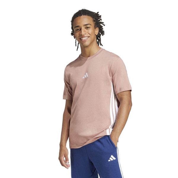 adidas Essentials 3-Stripes Single Jersey T-Shirt Hot on Sale