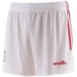 O Neills Cork GAA 2025 Home Kids Shorts on Sale