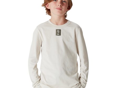 Canterbury BIL Outback LS Kids Tee White Discount