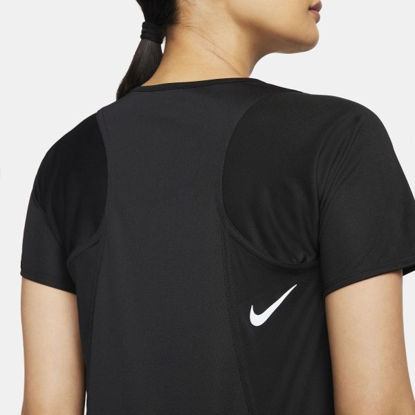 Nike Womens Dri-FIT Race T-Shirt Black Discount