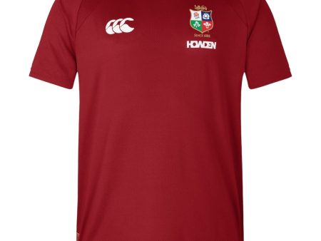 Canterbury British & Irish Lions Rugby 2024 25 Everest Mens Short Sleeved T-Shirt Online now