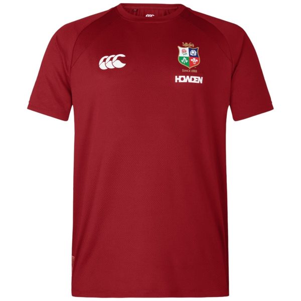 Canterbury British & Irish Lions Rugby 2024 25 Everest Mens Short Sleeved T-Shirt Online now