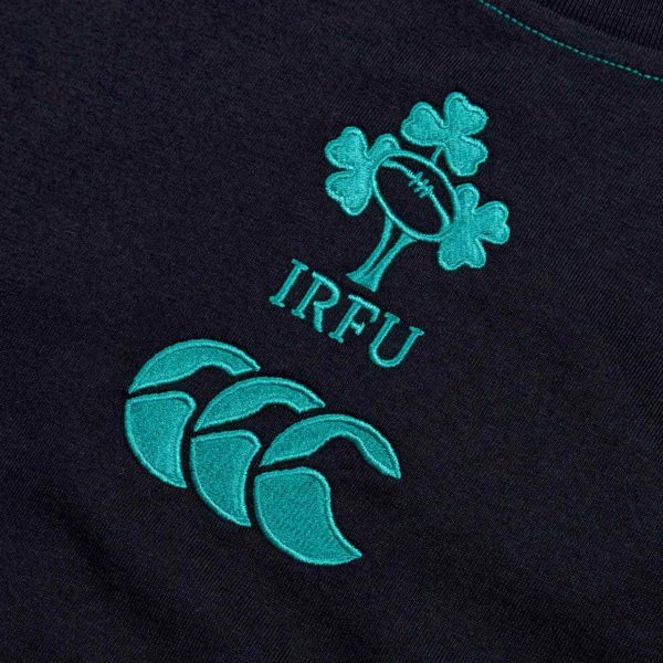 Canterbury IRFU Rugby Ireland 2024 25 Team Cotton T-Shirt For Cheap