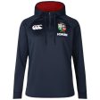 Canterbury British & Irish Lions Rugby 2024 25 Kids Half-Zip Training Hoodie Fashion