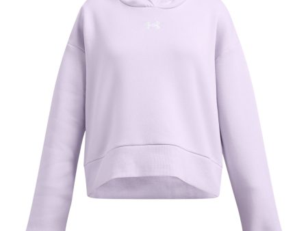 Under Armour Rival Fleece Girls Crop Hoodie Hot on Sale