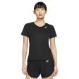 Nike Womens Dri-FIT Race T-Shirt Black Discount