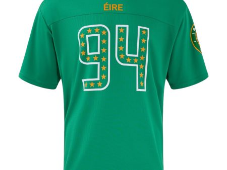 Castore FAI Ireland Football 2024 25 NFL American Style Short Sleeved Mens T-Shirt For Discount