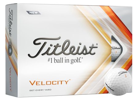 Titleist 2024 Velocity Golf Ball White Supply