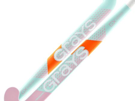 Grays GX1000 Ultrabow Junior Hockey Stick Mint   Pink For Discount