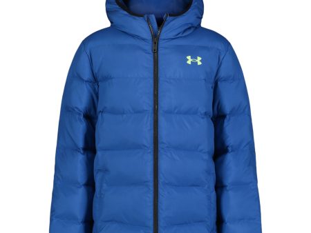 Underarmour Kids Pronto Puff Jacket Blue Online Hot Sale