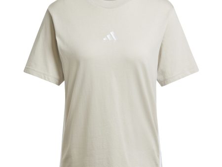 adidas Essentials 3-Stripes Cotton T-Shirt Online Sale