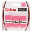 Wilson Pro Overgrip 3 Pack Pink For Discount