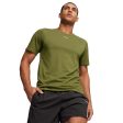 Puma Mens Fit Triblnd Ultrabrthe Tee Grn Hot on Sale