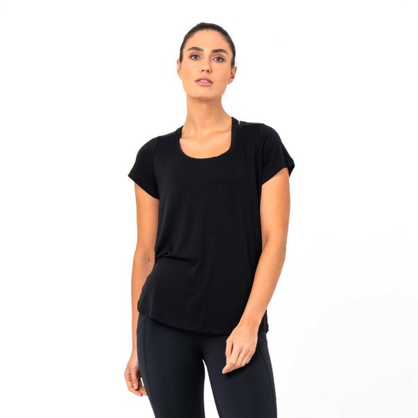 Bodylogic Trust Scoop Neck T-Shirt Hot on Sale