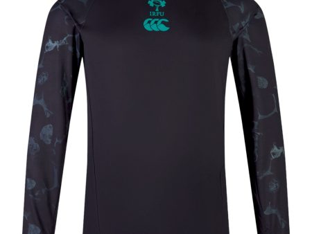 Canterbury IRFU Rugby Ireland 2024 25 Long Sleeved Superlight Training T-Shirt Hot on Sale