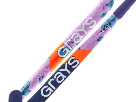 Grays Aftershock Ultrabow Junior Hockey Stick Purple Blue Online Sale