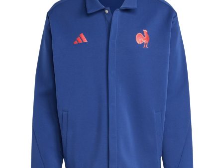 adidas France 2024 25 Full-Zip Rugby Leisure Jacket Online Hot Sale