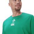 Canterbury IRFU Rugby Ireland 2024 25 Team Mens Cotton T-Shirt Supply