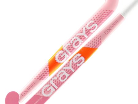 Grays GX1000 Ultrabow Junior Hockey Stick Pink For Cheap