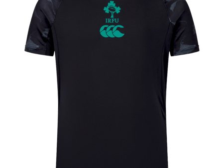 Canterbury IRFU Rugby Ireland 2024 25 Superlight Kids Short Sleeve Training T-Shirt Cheap