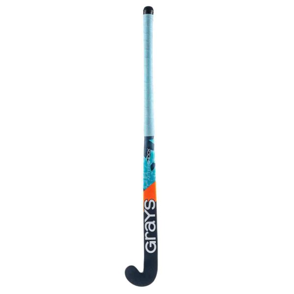 Grays Aftershock Ultrabow Junior Hockey Stick Navy Sky For Sale